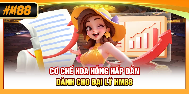 Cơ chế hoa hồng hấp dẫn dành cho đại lý HM88