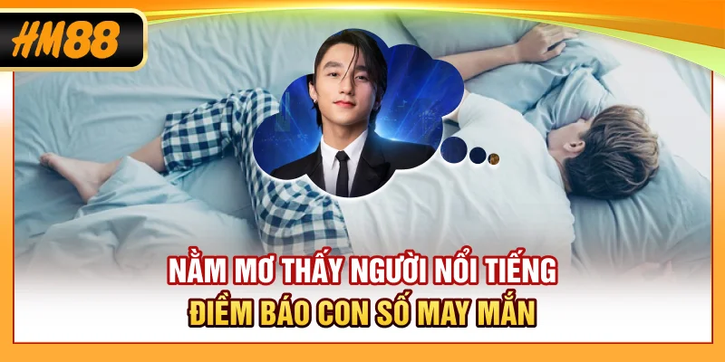 Nằm Mơ Thấy Người Nổi Tiếng - Điềm Báo, Con Số May Mắn